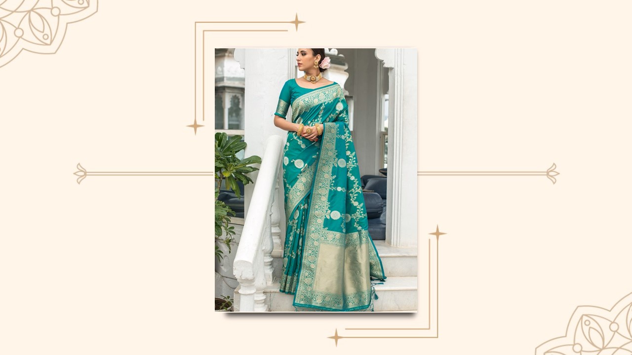 Banarasi Saree Design : बनारसी साड़ी के साथ बेहद क्लासी डिजाइन, आपको देंगे मॉडर्न लुक