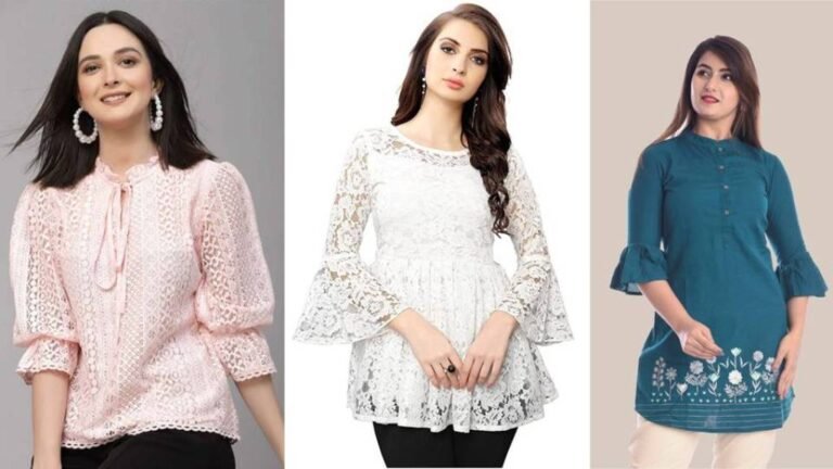 कॉलेज गर्ल्स के लिए बेस्ट है ये Bell Sleeve Top, देखे डिज़ाइन
