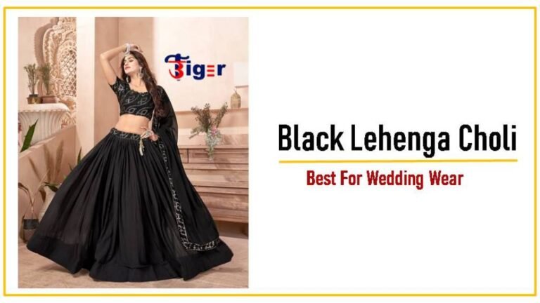 Black Lehenga Choli : ब्लैक लहंगा चोली आपको देंगे यूनिक लूक, देखे डिज़ाइन