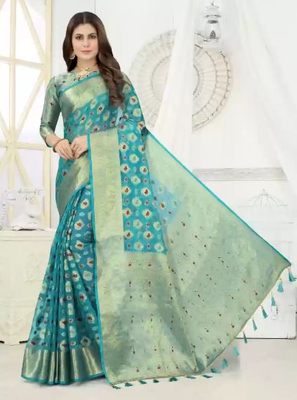Best 3 Blue Saree :ब्लू कलर की साड़ियाँ आपको देंगे यूनिक लुक