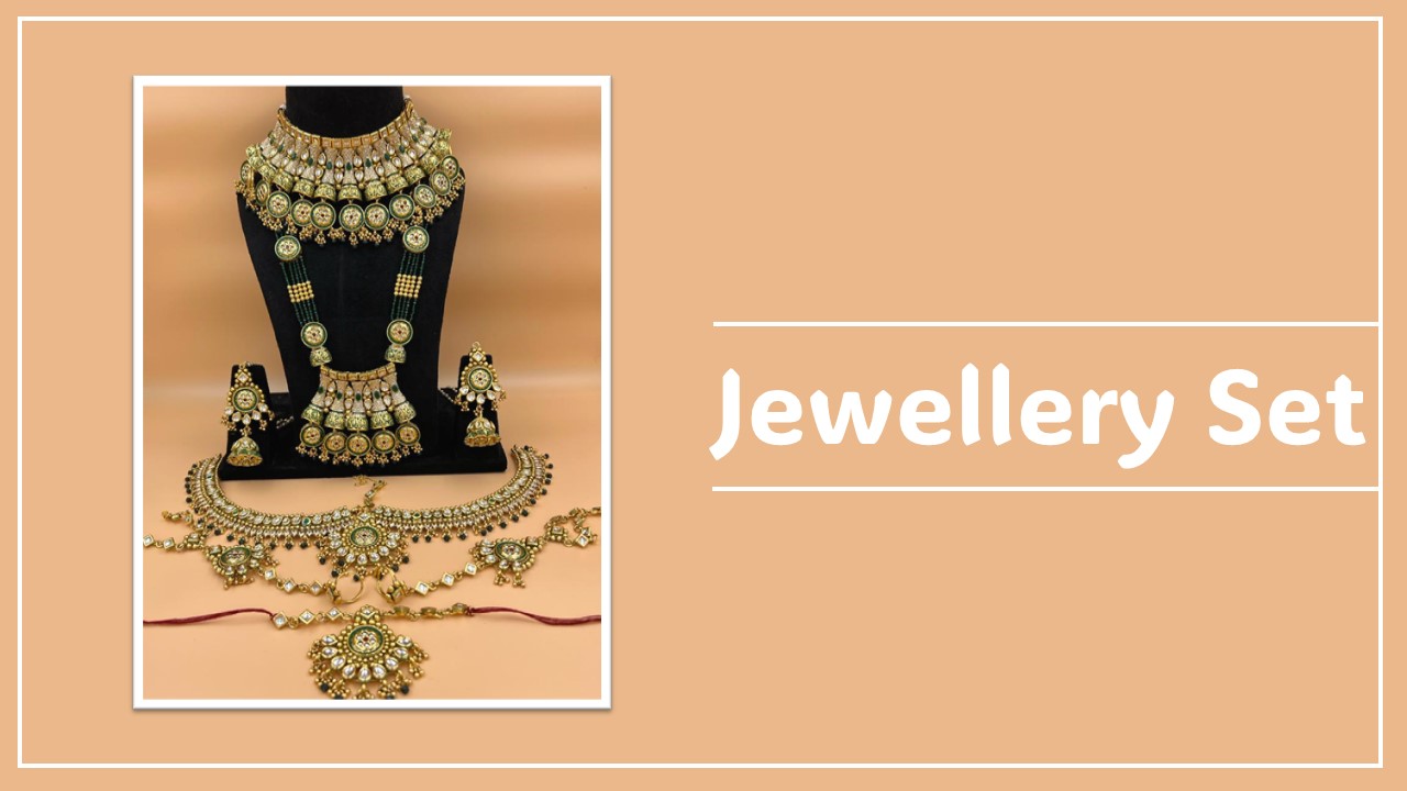 Bridal Jewellery Set : दुल्हने शादी के दिन पहने ये ट्रेंडी ज्वेलरी सेट, देखे डिजाइन