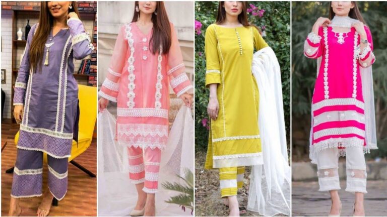 Chikankari Short Kurti: Wearing chikankari short kurti in summer will give you a classy look.