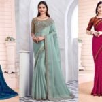 Fancy Saree Collection : साड़ी पहनना है पसंद तो ट्राई करे ये साड़ियाँ