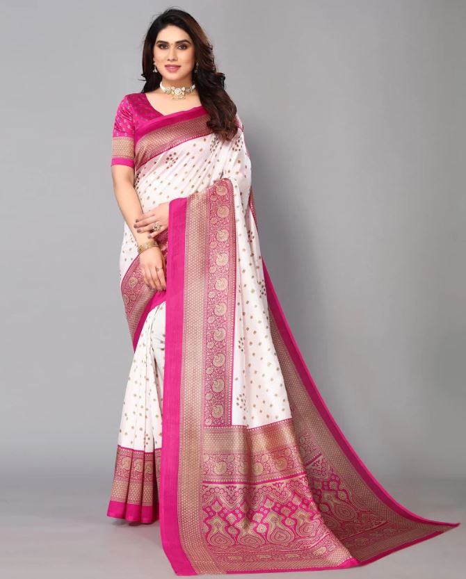 Fancy Saree Collection : साड़ी पहनना है पसंद तो ट्राई करे ये साड़ियाँ