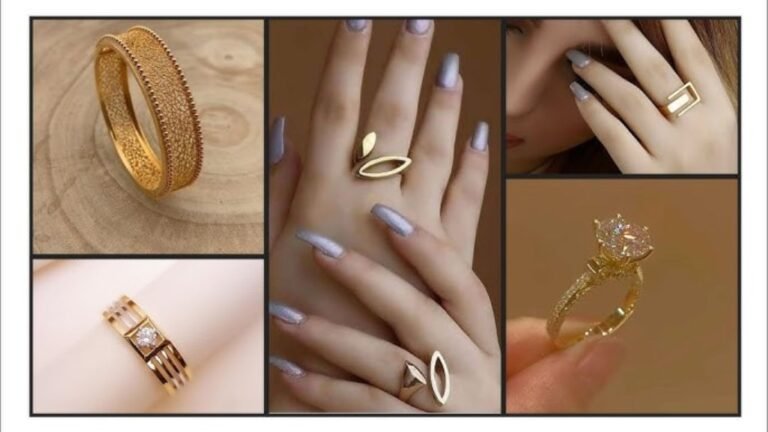 Gold Ring Collection : सोने की अंगूठियों का एक अद्भुत कलेक्शन, आपको देंगे यूनिक लुक