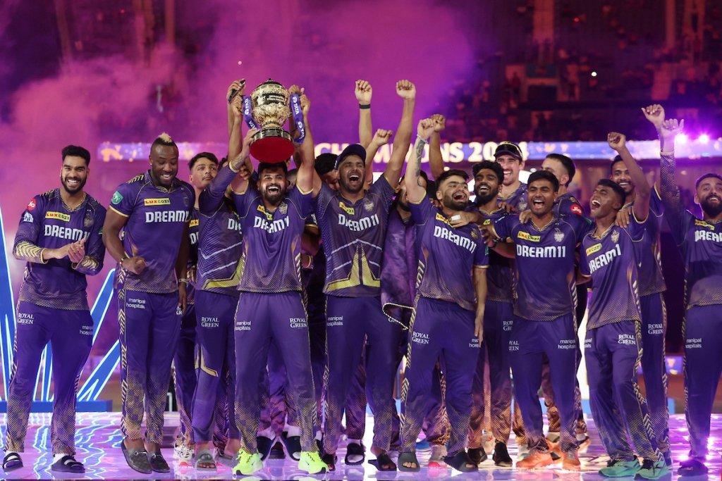KKR becomes champion for the third time
