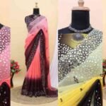 Mirror Work Saree : शादी मे दिखना चाहती है सबसे अलग तो पहने मिरर वर्क साड़ी, देखे डिजाइन