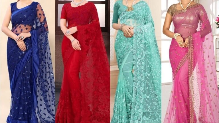 Net Design Saree : साड़ी के नेट डिज़ाइन आपको देंगे बेहद आकर्षक लुक
