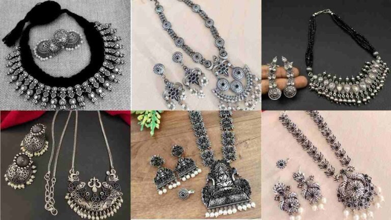 Oxidised Jewellery Set : ऑक्सीडाइज्ड ज्वेलरी के कुछ शानदार डिजाइन, देखे कलेक्शन