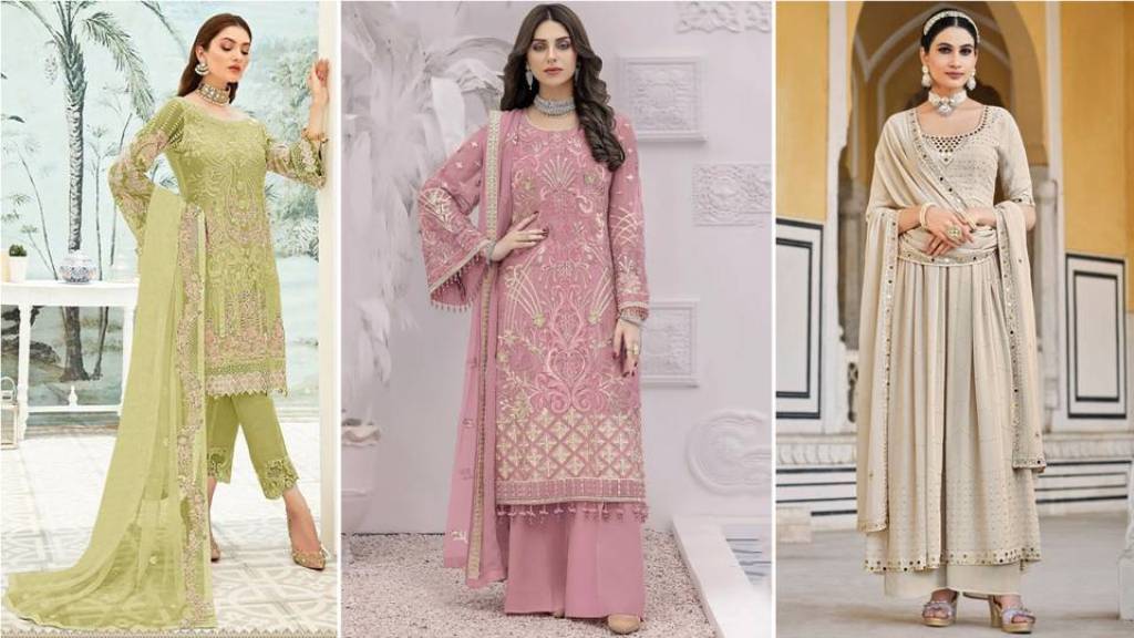 Pakistani Salwar Suit : सलवार सूट पहनना है पसंद तो जरूर ट्राई करे पाकिस्तानी सलवार सूट