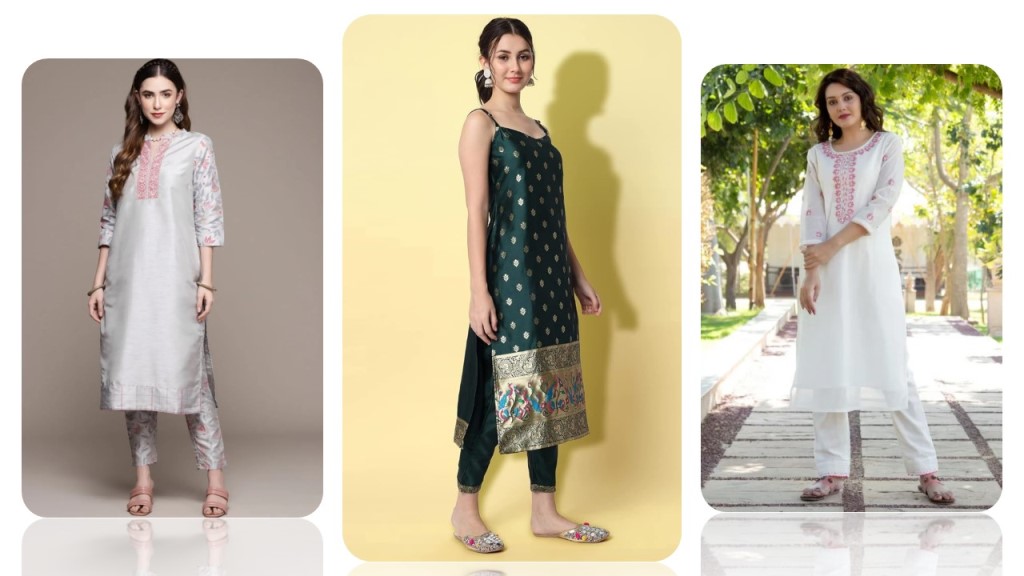 Silk Kurta Pant : गर्मियों मे ट्राइ करे ये कुर्ता पैन्ट, देखे डिजाइन