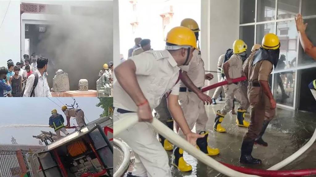पटना म्यूजियम में लगी भीषण आग, 25 अग्निशमन गाड़ियों ने आग पर पाया काबू