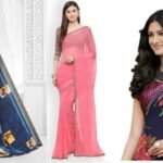 Pure Georgette Saree : जरी बॉर्डर वाली खूबसूरत जॉर्जेट साड़ियां देंगी आपको ट्रेडिशनल और आकर्षक लुक, देखें डिजाइन