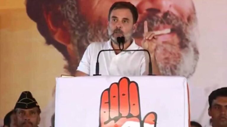 राहुल गांधी पीएम मोदी पर हमला बोलते कहा - मैं राजा नहीं हूं, प्रधानमंत्री मोदी राजा हैं।