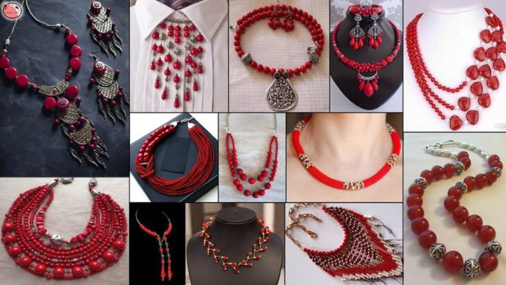 Red Stone Stud Necklace : शादी ब्याह में पहने ये क्लासी ज्वेलरी, आपको देंगे ट्रेंडी लुक