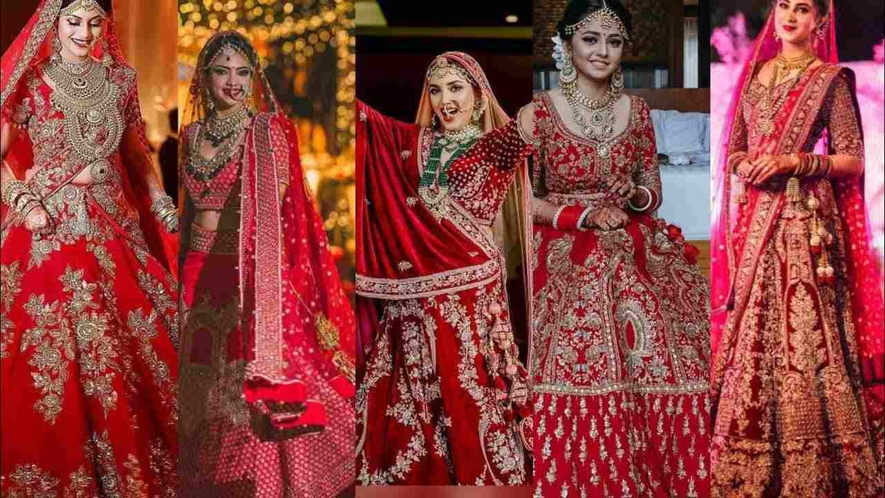 Red Lehenga Design