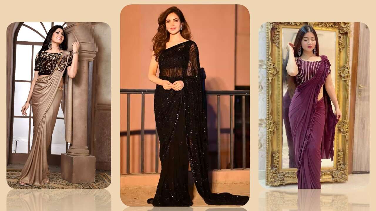 Saree Designs For Party : शादी पार्टी या रीसेप्शन मे पहनकर जाए ये साड़िया, आपको देंगे एलिगेंट लुक