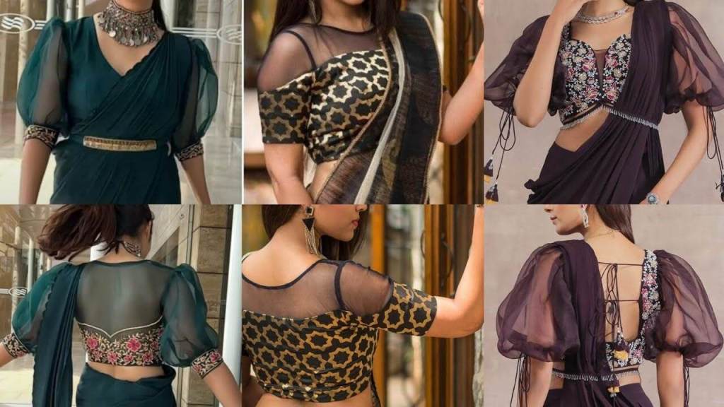 Semi Transparent Blouse