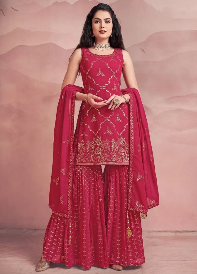 Designer Suit Set : क्लासी दिखने के साथ कम्फर्ट चाहिए तो ट्राई करे ये सलवार सूट्स 