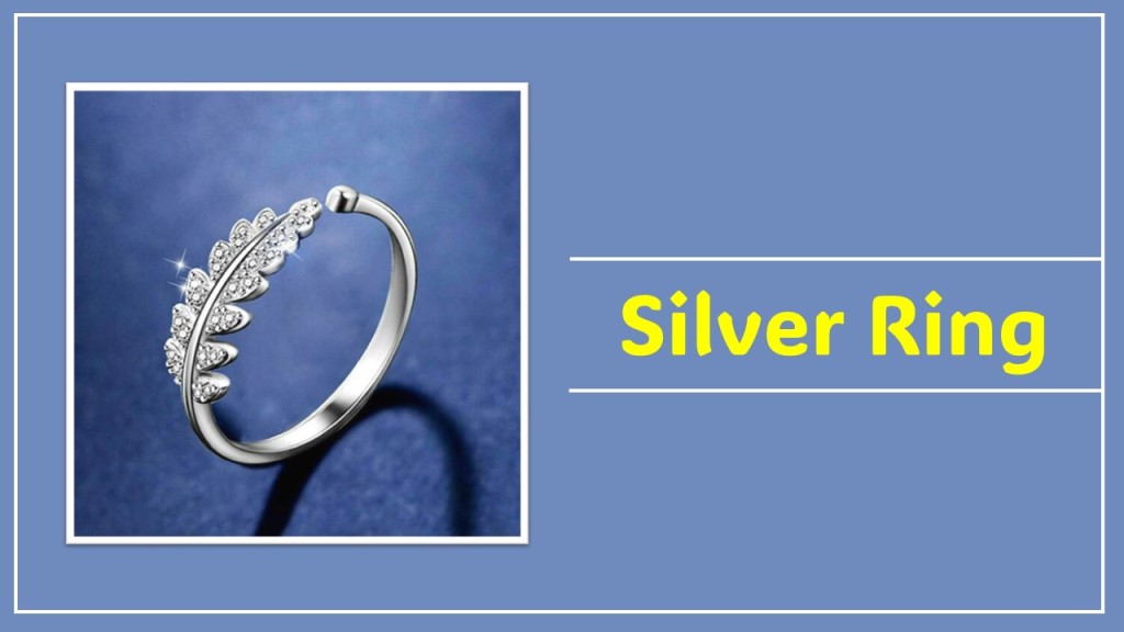 Silver Ring : रोजाना उंगलियों मे पहनने के लिए बेस्ट है ये चांदी के अंगूठी