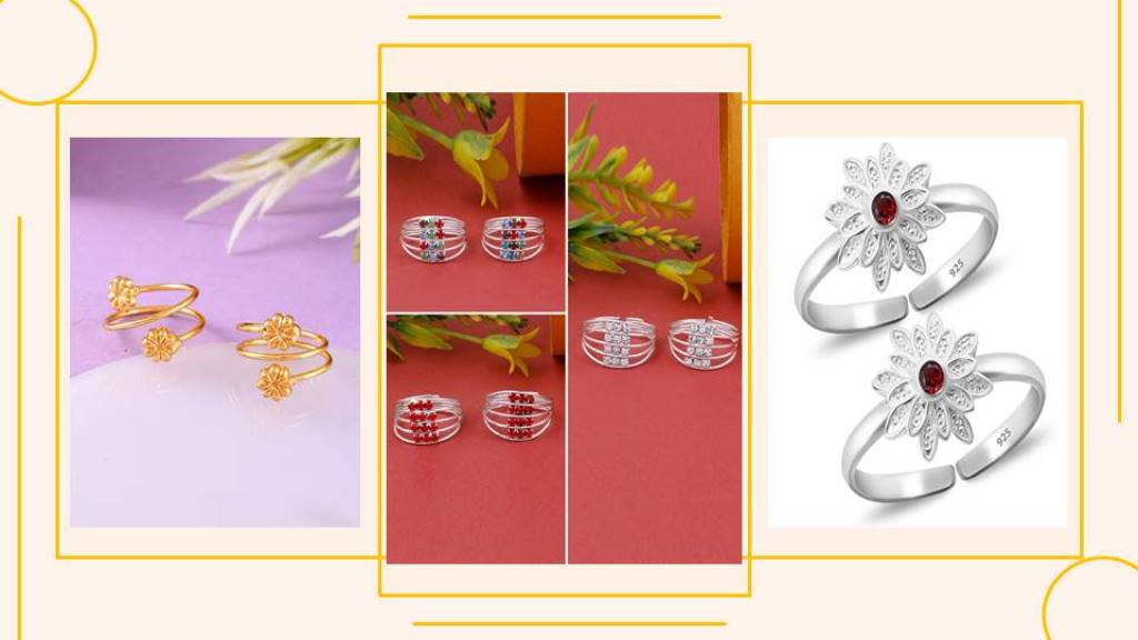 Toe Ring Design : आपके हर ऑउटफिट पर अच्छा लगेगा ये टो रिंग्स
