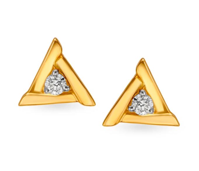 Gold Stud Earrings : इयररिंग के छोटे डिज़ाइन आपकी खूबसूरती में चार चाँद लगा देंगे