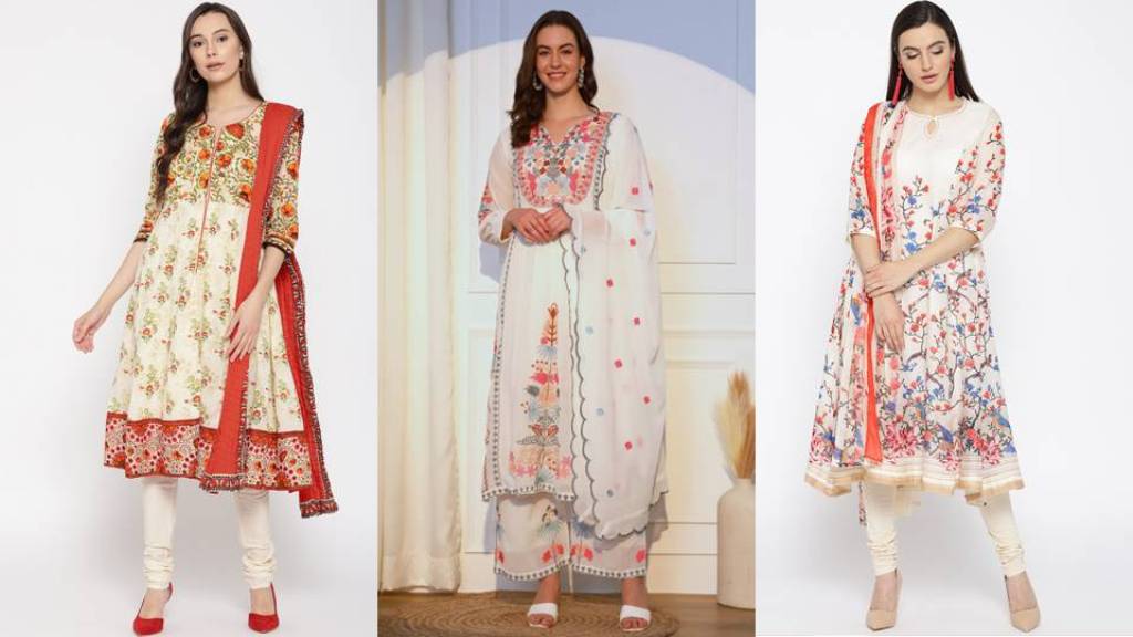 White Suit Collection : कम्फर्ट फील के साथ कूल लुक देंगी ये व्हाइट सूट, देखे डिज़ाइन