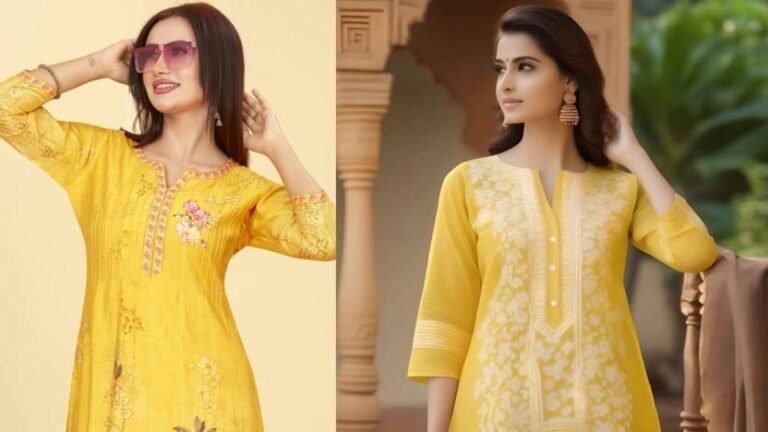 Kurta Collection For Women : गर्मियों मे पहनने के लिए खूबसूरत कुर्तियों का शानदार कलेक्शन