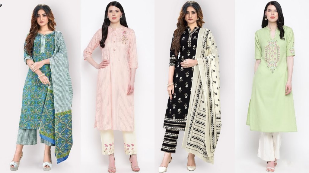 Women Kurta Set : हर महिला की पहली पसंद ये शानदार कुर्तियां, देखें डिजाइन