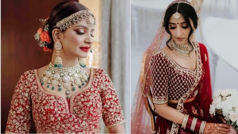 Bridal Blouse Design : दुल्हनें अपनी शादी के दिन साड़ी के साथ ट्राई कर सकती हैं ये ब्लाउज़