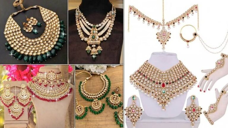 Bridal Jewellery Set : नई नवेली दुल्हनों के लिए उपयुक्त है ये ज्वेलरी, देखे डिज़ाइन