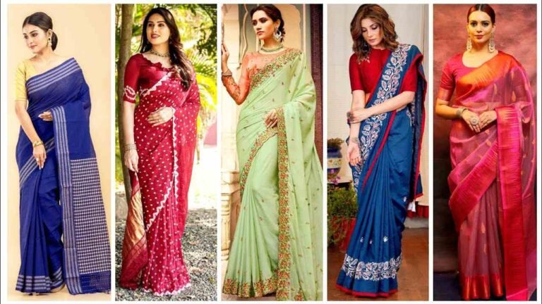 Designer Saree Collection : महिलाओं पर खूब जंचेगी ये साड़ियां, देखें डिजाइन