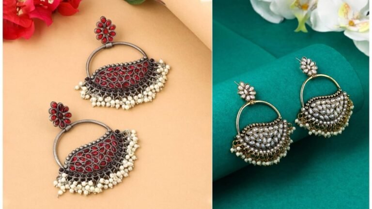 Earrings Design : इंडो-वेस्टर्न आउटफिट के साथ स्टाइल करें ये आकर्षक इयररिंग्स, दिखेंगी बहुत प्यारी