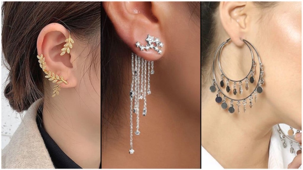 Earrings Design : पार्टी वियर इयररिंग्स के आकर्षक और अनोखे डिजाइन, आपको देंगे माडर्न लुक