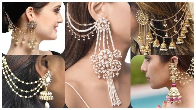 Earrings With Chain : चेन-स्टाइल इयररिंग्स का ये शानदार कलेक्शन आपको देंगे मॉडर्न लुक