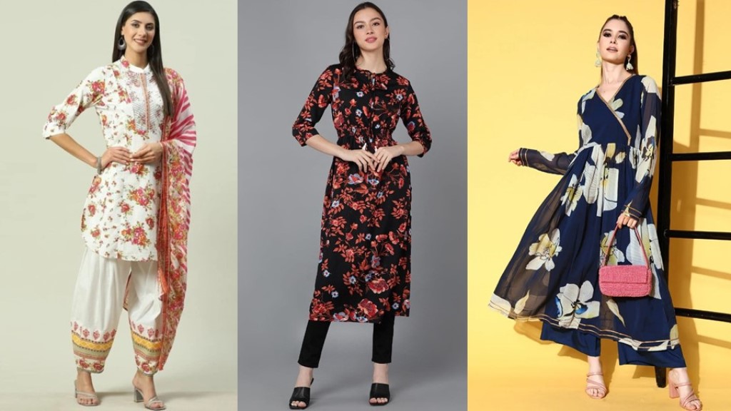 Floral Print Kurta : गर्मियों मे पहने फ्लोरल प्रिन्ट कुर्ता, आपको देंगे बेहद खूबसूरत लुक