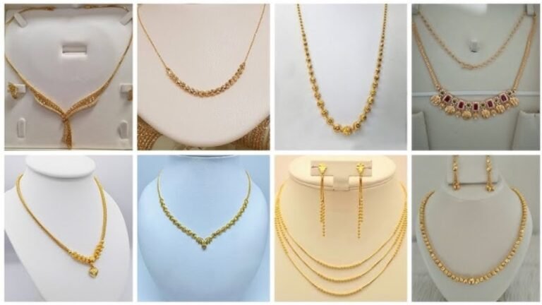 Gold Necklace Set : गोल्ड नेकलेस के शानदार सेट आपको देंगे बेहतरीन लुक, देखे डिज़ाइन
