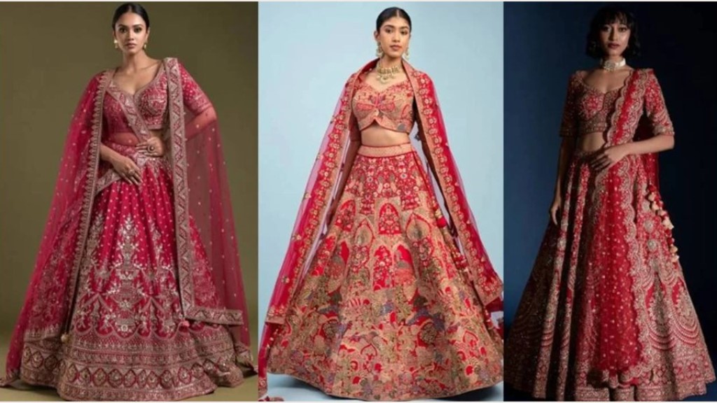 Bridal Lehenga : बेहद ट्रेंडी और स्टाइलिश है ये ब्राइडल लहंगा चोली, देखें डिजाइन
