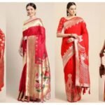 Red Banarasi Saree : नई दुल्हनों पर खूब जचेंगी ये लाल बनारसी साड़ियाँ, देखें डिज़ाइन