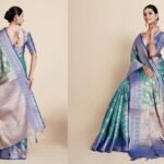 Turquoise Blue Silk Saree : फ़िरोज़ा नीले रंग की रेशम साड़ियों का यह शानदार कलेक्शन