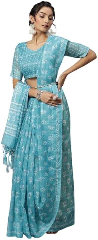 Turquoise Blue Silk Saree : फ़िरोज़ा नीले रंग की रेशम साड़ियों का यह शानदार कलेक्शन