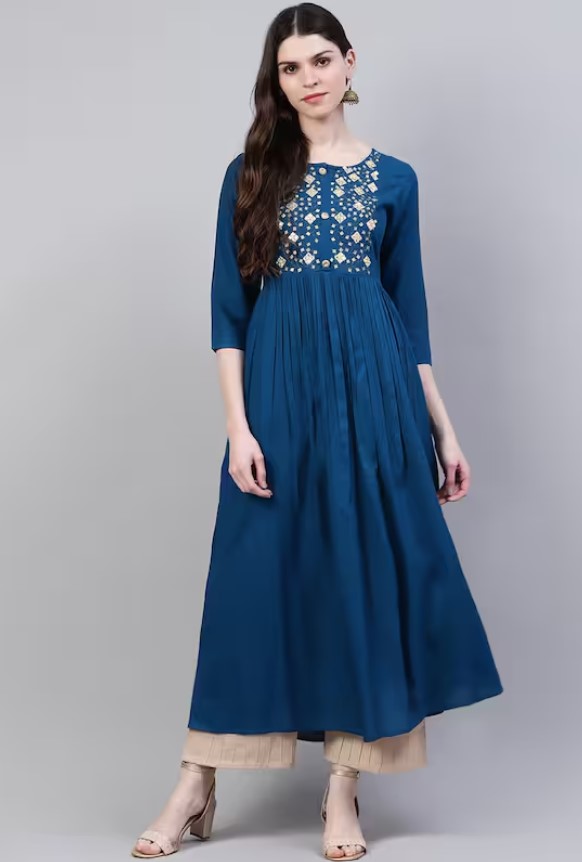 Anarkali Kurta : ये अनारकली कुर्तियां देंगी आपको आकर्षक लुक, देखें डिजाइन
