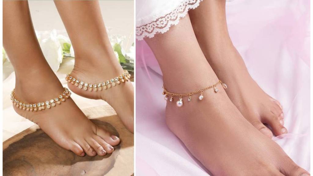 Bridal Anklets Design : नई-नवेली दुल्हनों के पैरों की खूबसूरती बढ़ा देगा ये पायल डिज़ाइन