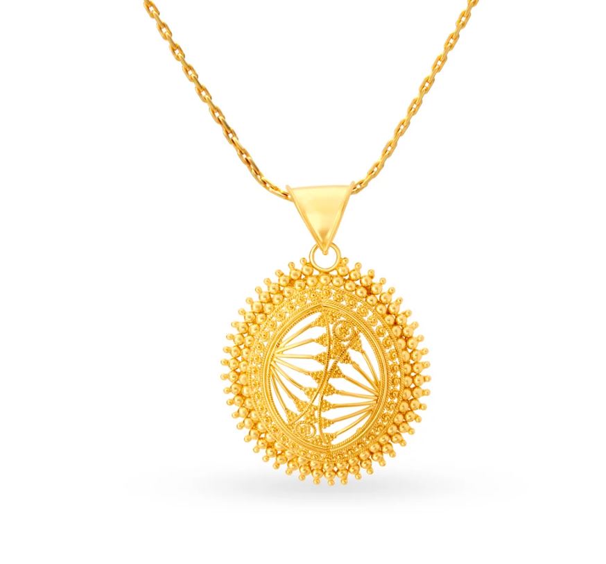 Gold Pendant Design: रोजाना और खास मौकों पर पहनने के लिए बेस्ट है ये पेंडेंट, देखे डिज़ाइन