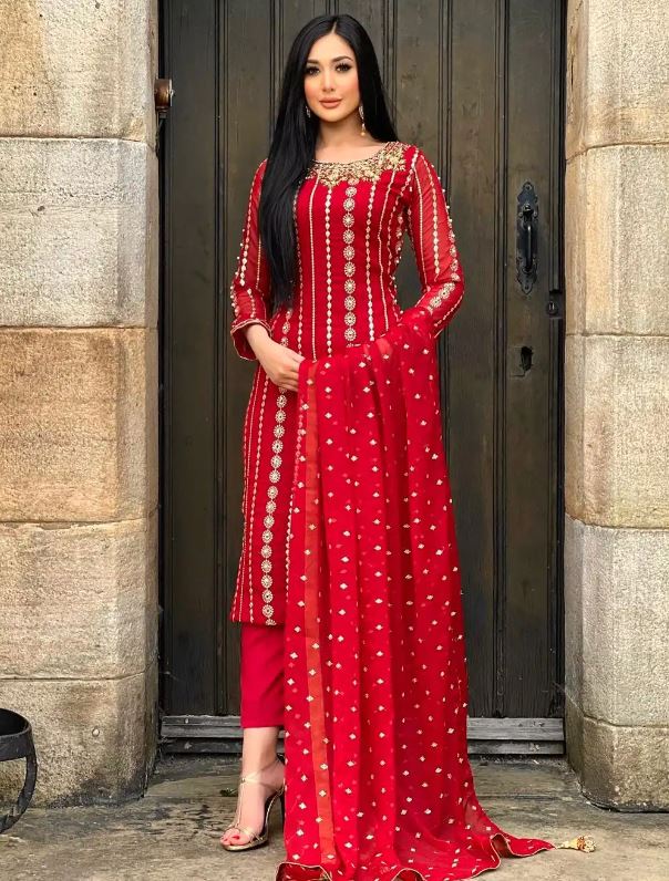 Salwar Suit Design: त्योहारों या शादी-ब्याह मे पहनने के लिए बेस्ट है ये सूट, देखे डिज़ाइन