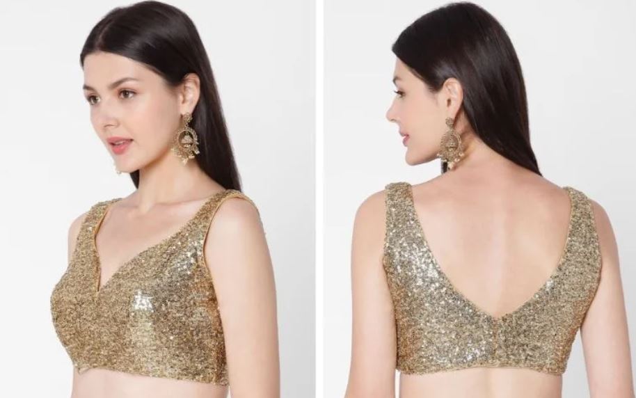 Sleeveless Blouse Design : ट्रेंडी स्लीवलेस ब्लाउज़ डिज़ाइन आपको देंगे एलिगेंट लुक, देखे डिज़ाइन्स