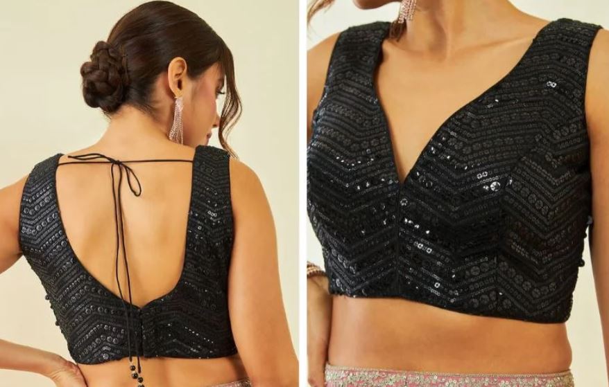 Sleeveless Blouse Design : ट्रेंडी स्लीवलेस ब्लाउज़ डिज़ाइन आपको देंगे एलिगेंट लुक, देखे डिज़ाइन्स