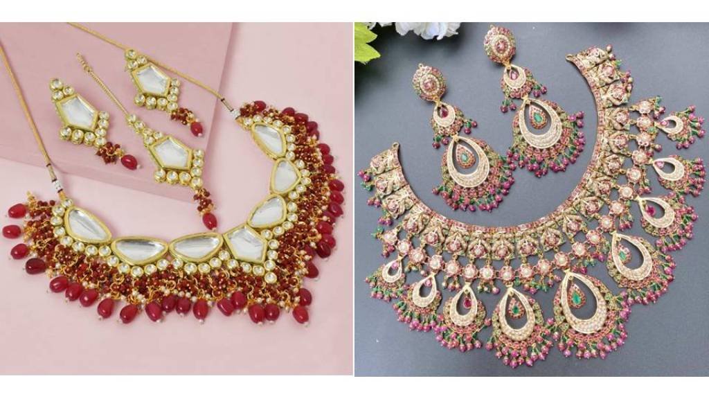 Bridal Jewellery Set Collection : शादी मे दुल्हनों के पहनने के लिए बेस्ट है ये ज्वेलरी डिजाइनBridal Jewellery Set Collection : शादी मे दुल्हनों के पहनने के लिए बेस्ट है ये ज्वेलरी डिजाइनBridal Jewellery Set Collection : शादी मे दुल्हनों के पहनने के लिए बेस्ट है ये ज्वेलरी डिजाइन