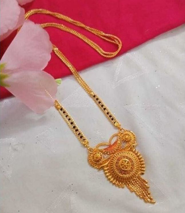 Mangalsutra Pendant : मंगलसूत्र पहनने के लिए सोने के पेंडेंट के बेहतरीन डिजाइन, देखे डिज़ाइन