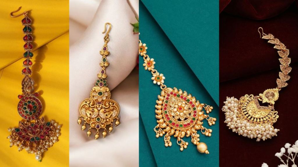 Maang Tikka Design 2024 : शादी के दिन दुल्हन के पहनने के लिए बेस्ट है ये मांग टीका, देखे 2024 के ट्रेंडी डिज़ाइन
